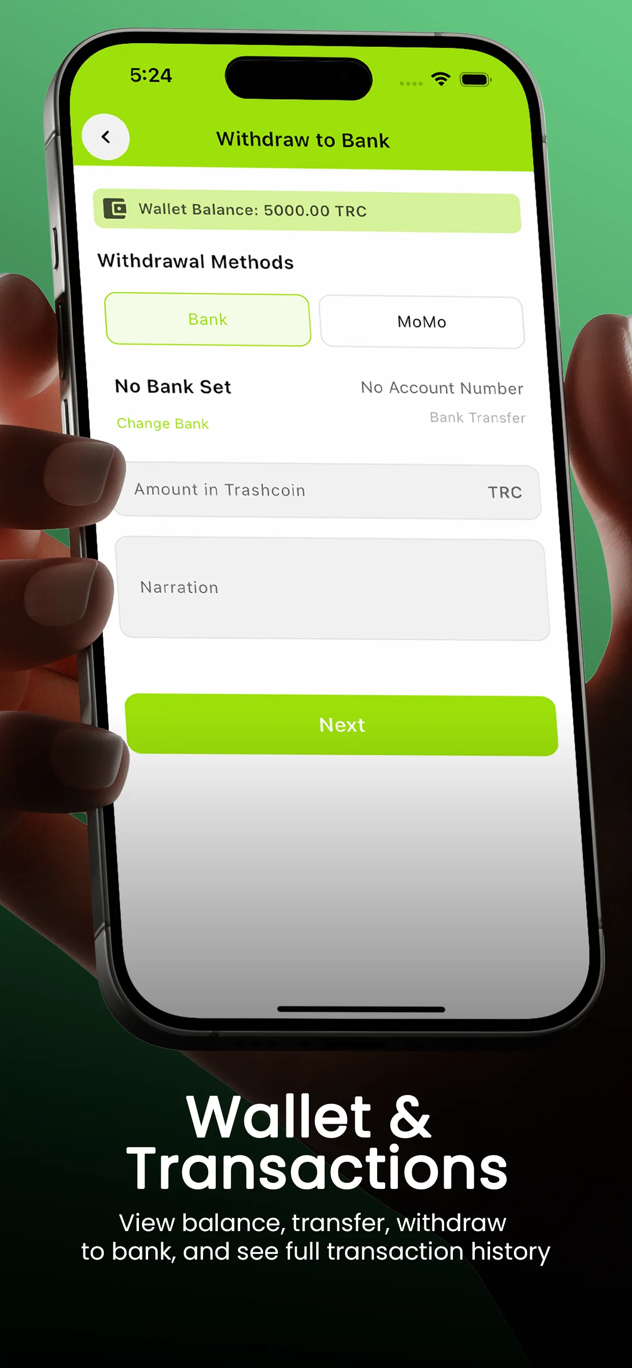 Earn Tokens